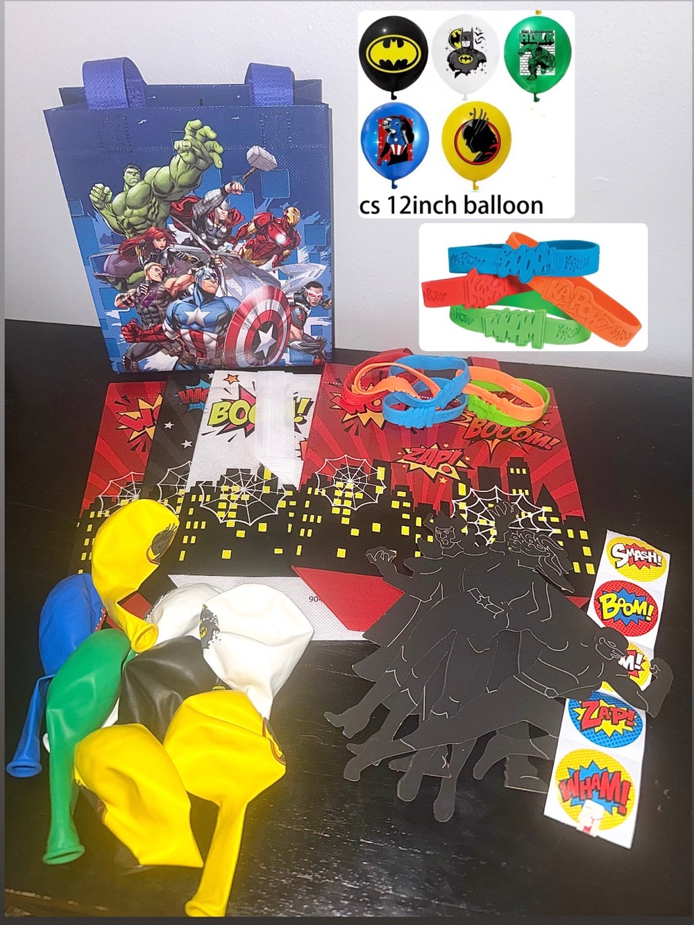 Superhero Tote Bags/Favors